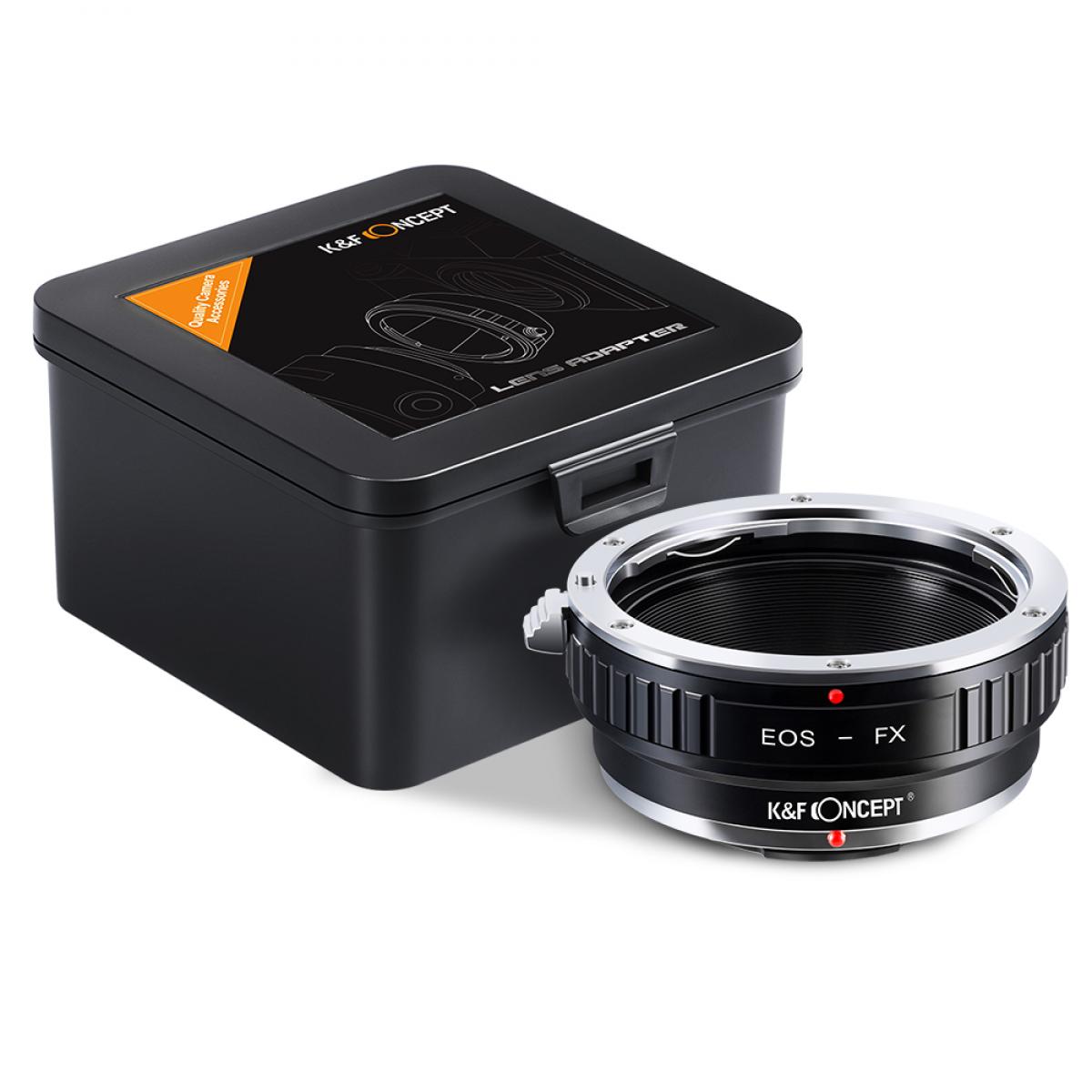 K&F Concept Lens Mount Adapter EOS EF/EFS Lens to Fuji FX Mount X-Pro1 X Camera X-Series Mirrorless Cameras