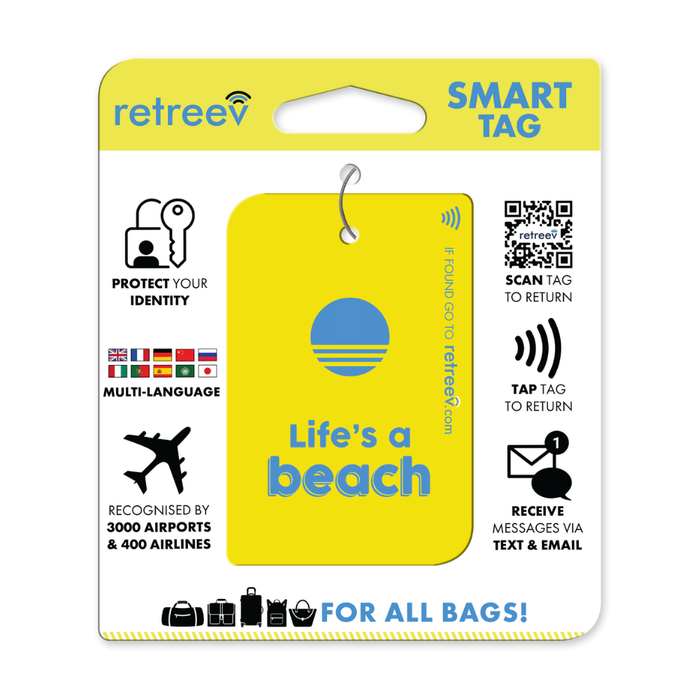 Product Image of Retreev SMART Tag - Life's a beach