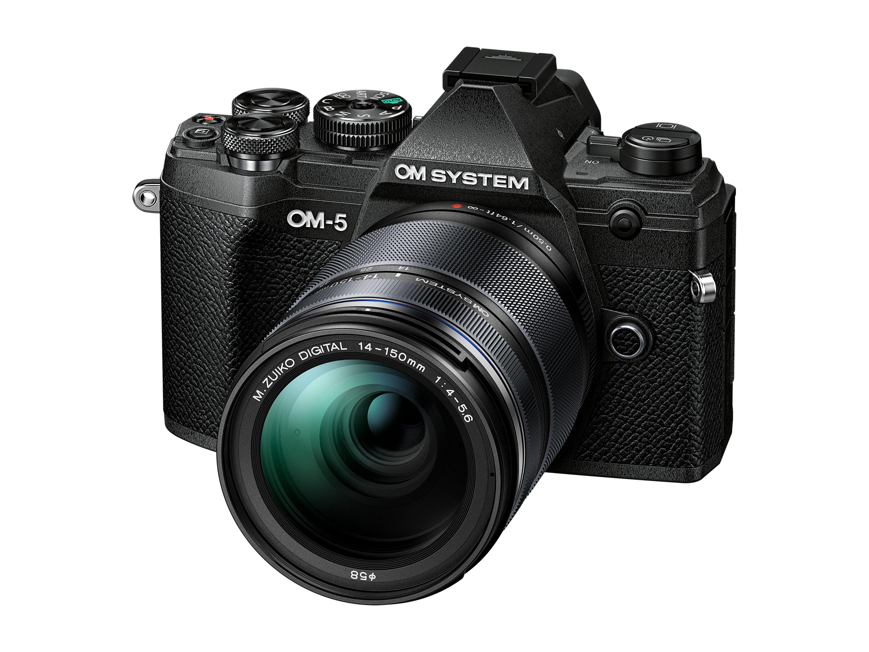 Olympus OM System OM-5  Mirrorless Digital Camera Silver with 12-45mm Lens