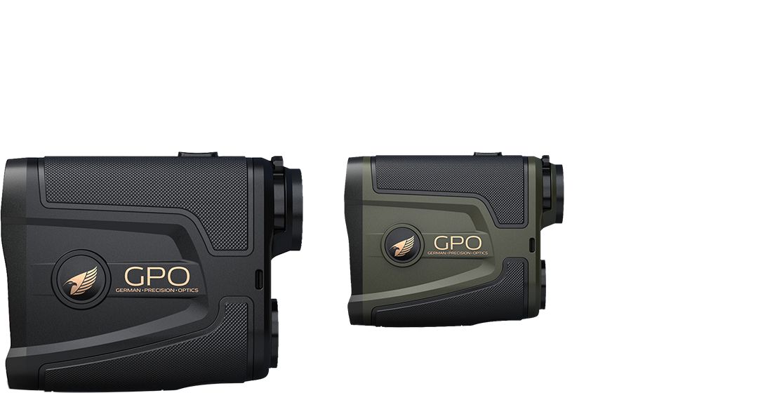 GPO Rangetracker 1800 6x20 Laser Rangefinder - Black/Anthracite
