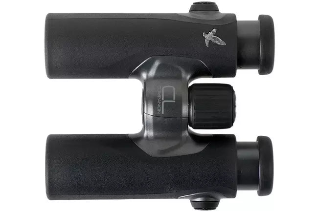 Swarovski 8x30 CL Companion Binocular - Anthracite with Wild Nature Accessory Pack - Product Photo 3 - Top down view of the binoculars
