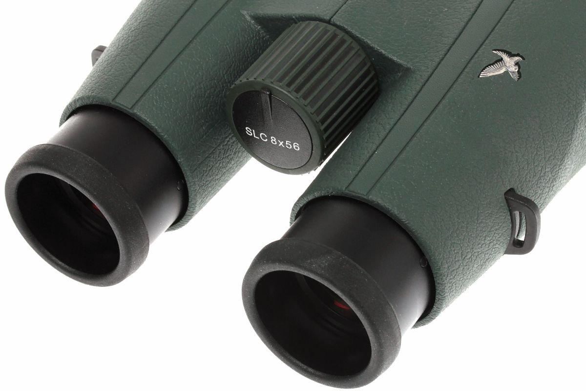 SLC 8x56 Premium Binoculars - Product Photo 9 - Close up of the eye piece and focus control