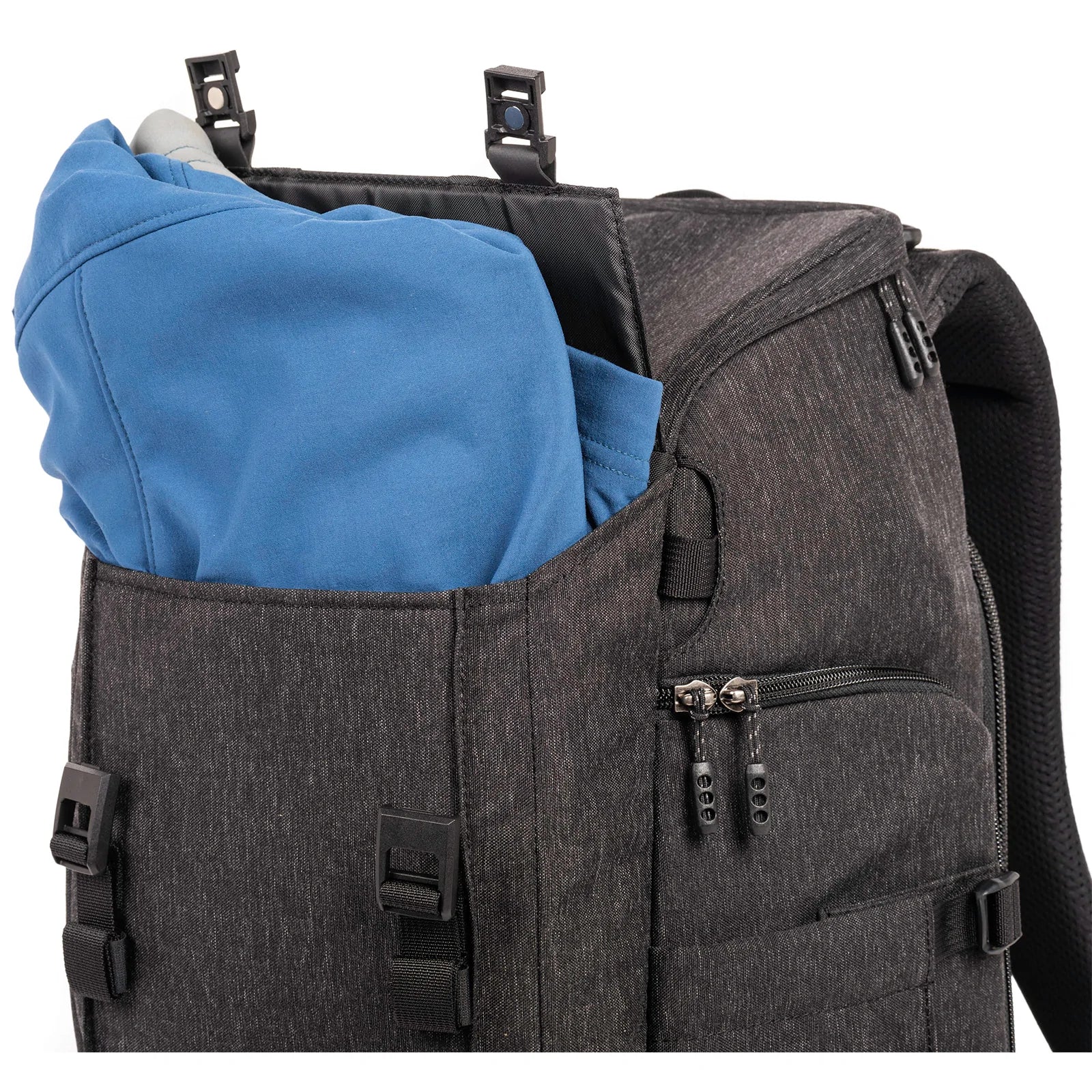 Front sales access backpack