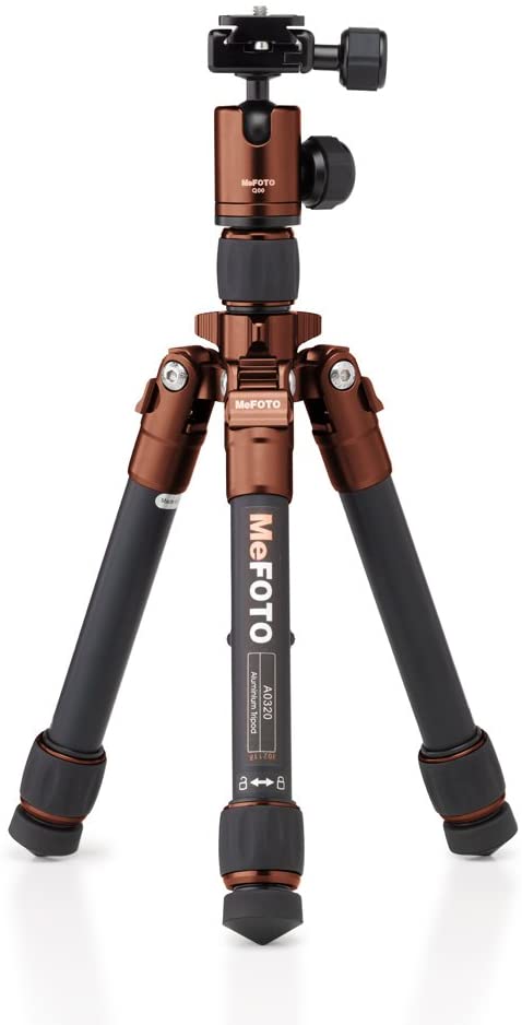 Product Image of MeFOTO DayTrip Compact Tripod Kit with 2 Section Aluminium Legs - Chocolate