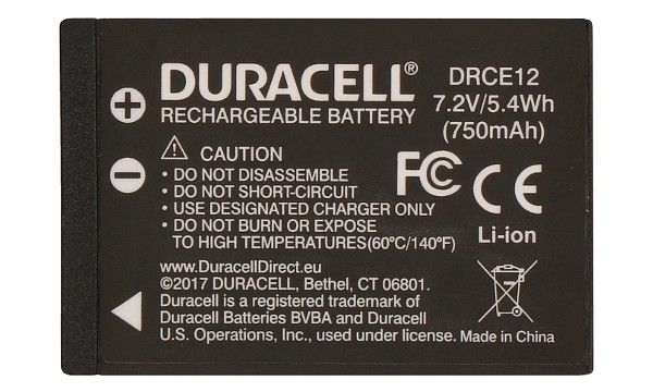 Duracell replacement Canon LP-E12 Battery for M50, M100, 100D, 250D, EOS R10