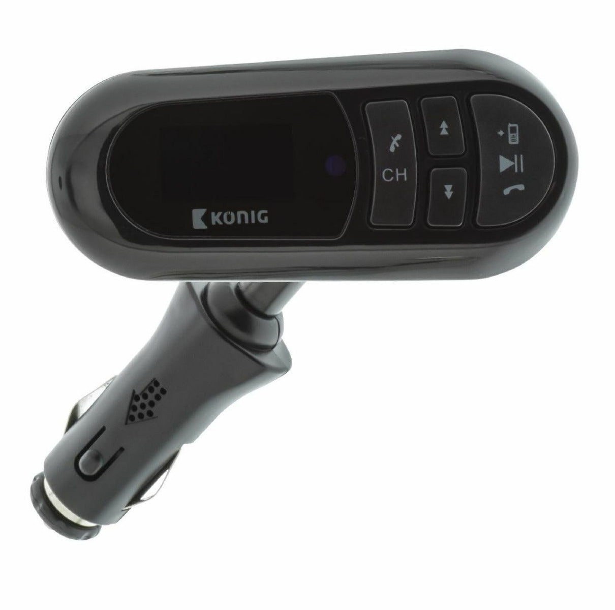 Product Image of KONIG FMT RANS100 12 V Bluetooth FM Transmitter with Mic
