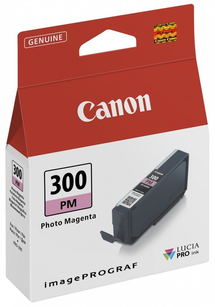 Product Image of Canon Ink Cartridge PFI-300PM - Magenta for the imagePROGRAF PRO-300