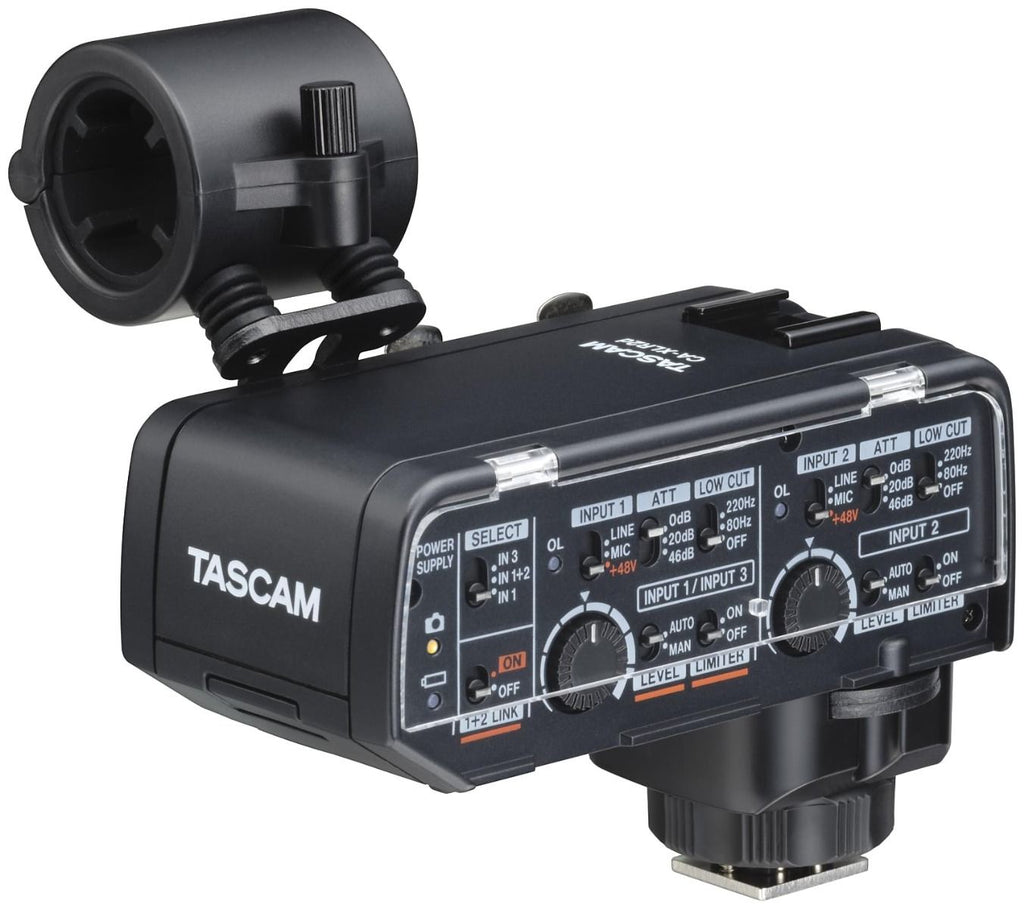 TASCAM XLR Microphone Adapter - Canon Kit