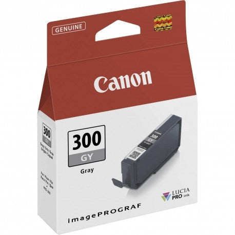 Product Image of Canon PFI-300 Ink Cartridge - Grey - Inkjet - 236 Pages