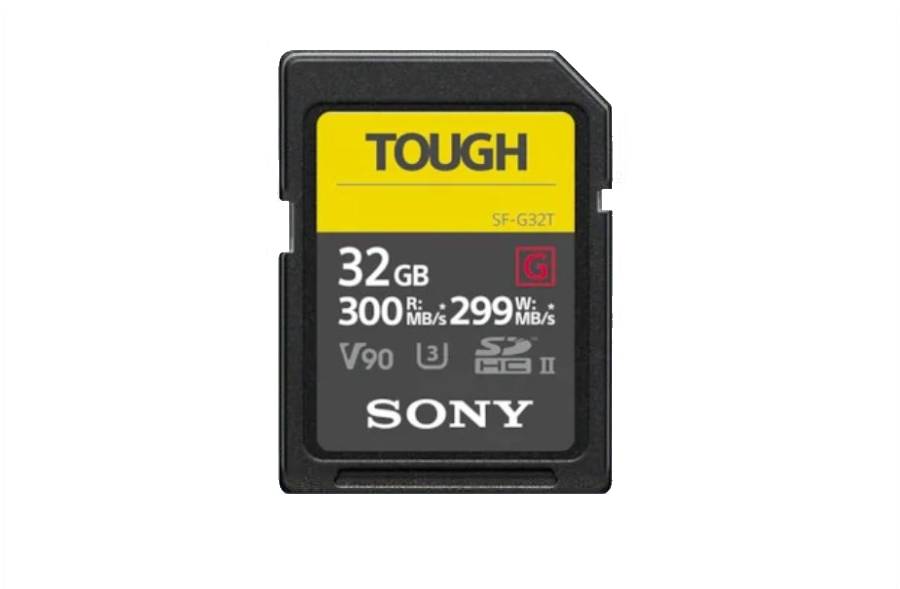 Product Image of Sony 32GB SF-G Tough UHS-II SDXC Memory Card - 300MB/s UHS-II V90 8K