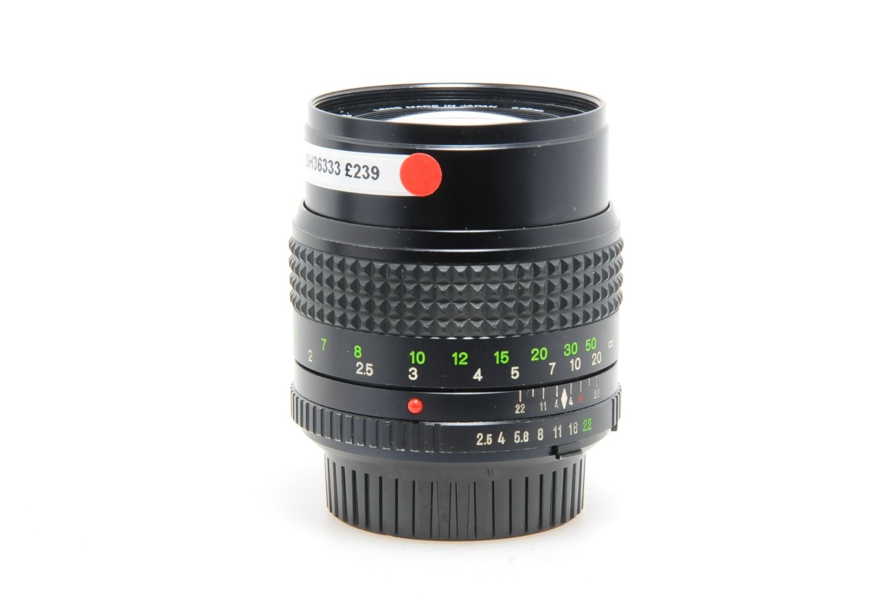 Product Image of Used Minolta MD Tele Rokkor 100mm F2.5 portrait lens (SH36333)