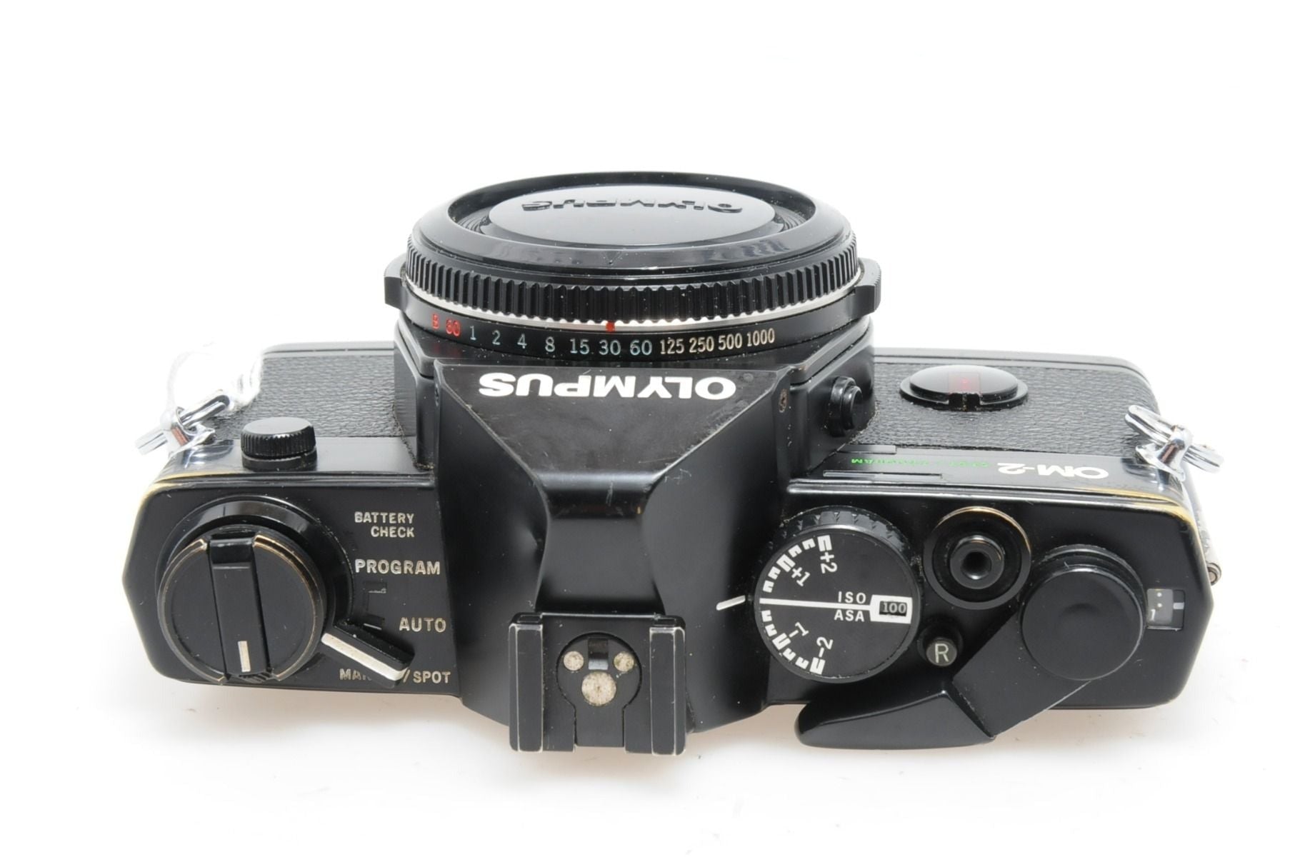 Used Olympus OM-2 Spot Program film camera body (SH37017)