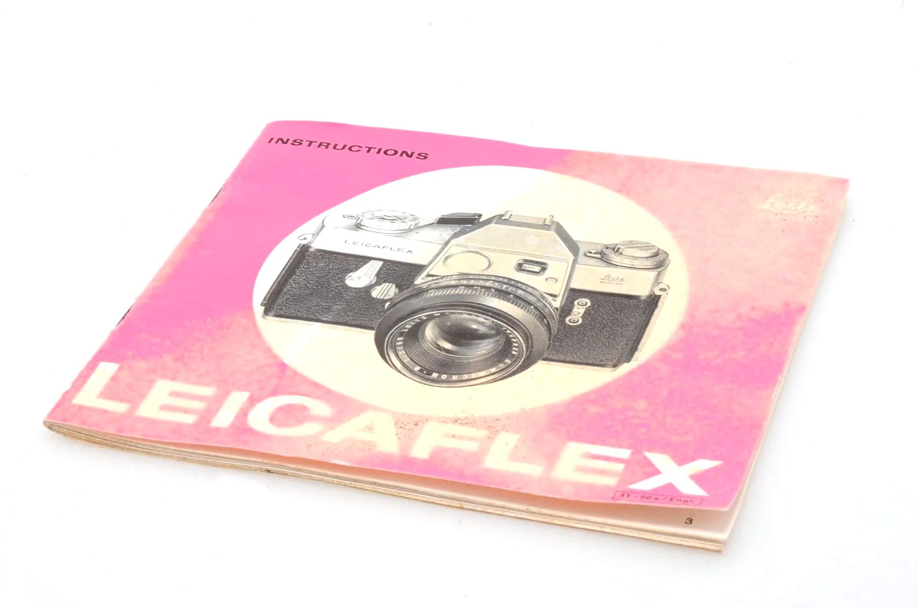 Product Image of Used Original Leicaflex instruction book (SH35955)