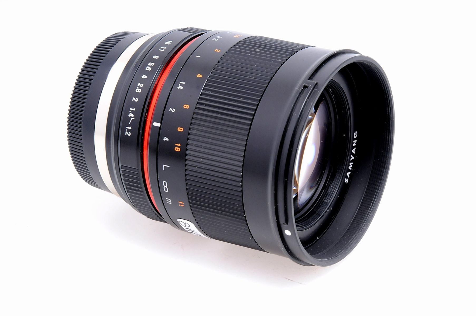 Used Samyang 50mm F1.2 lens for Fuji Fujifilm X mount (Boxed SH37516)