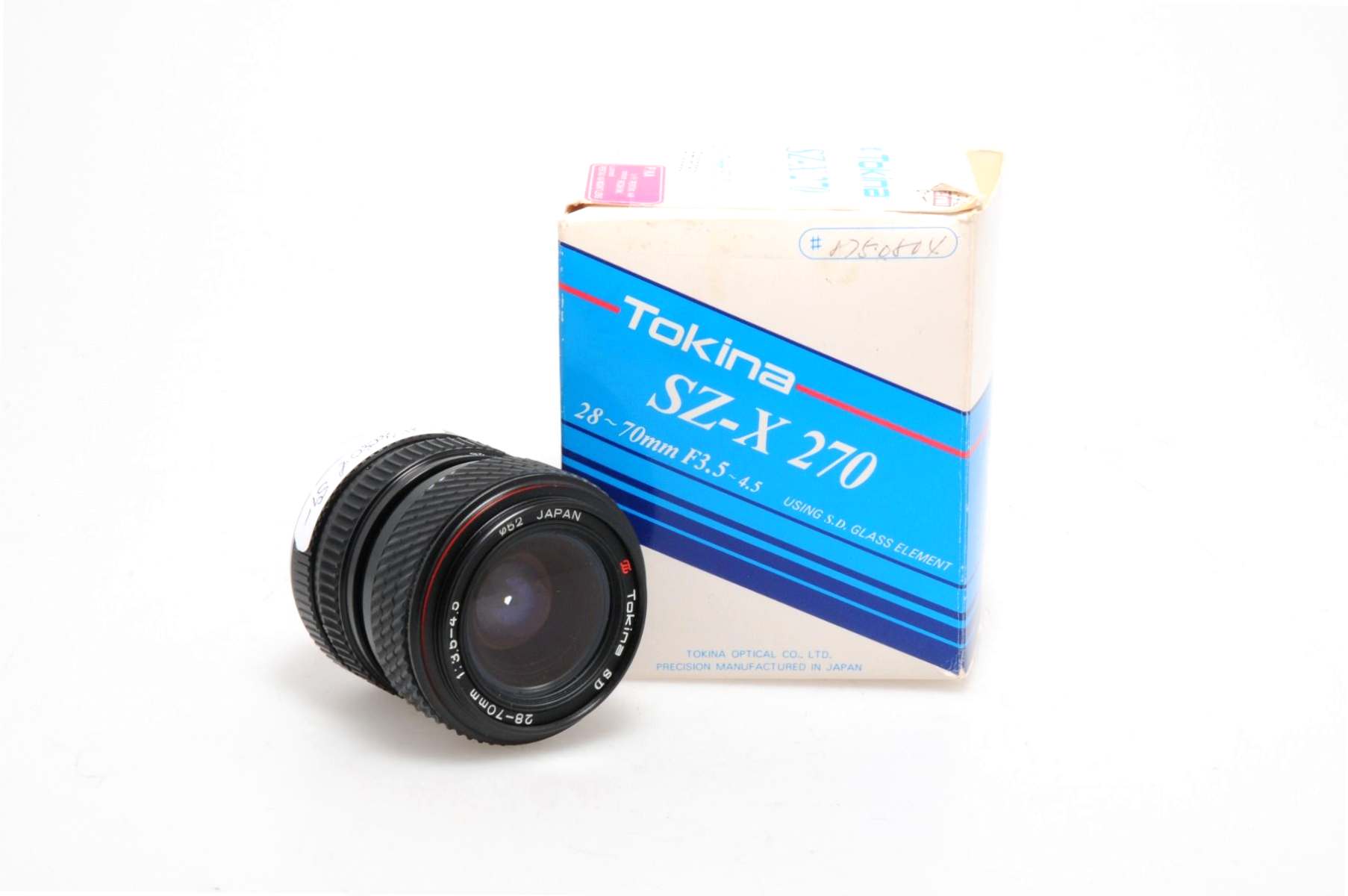 Used Tokina SZ-X 28-70mm F3.5/4.5 Lens in Pentax PK (Boxed SH36080)