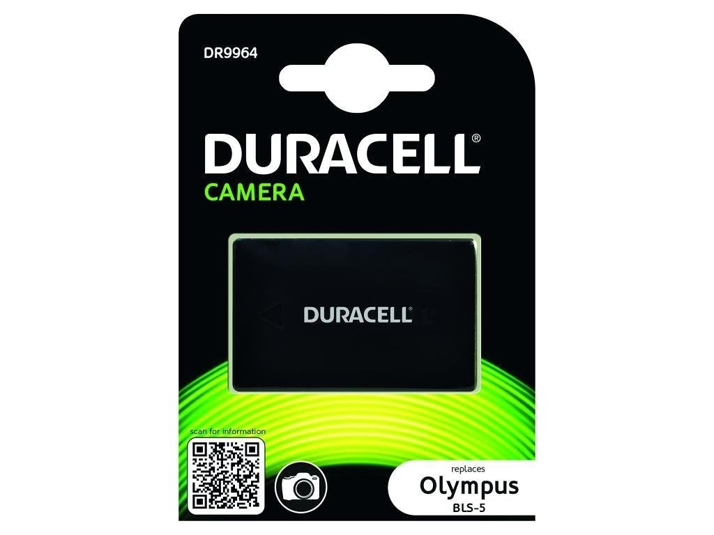 Product Image of Duracell Premium Analogue Olympus BLS-5 Battery (E-M10 Mark II, E-M10, E-P3, E-P2, E-P1, E-PL8, E-PL7, E-PL6, E-PL5, E-PL3, E-PL2, E-PL1, E-PM2, E-PM1)