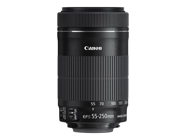 Products Canon EF-S 55-250mm f4-5.6 IS STM Lens - Product Photo 4 - Alternative stand up view
