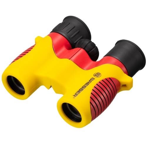 Product Image of BRESSER Junior 6x21 Childrens Binoculars for Kids - Yellow