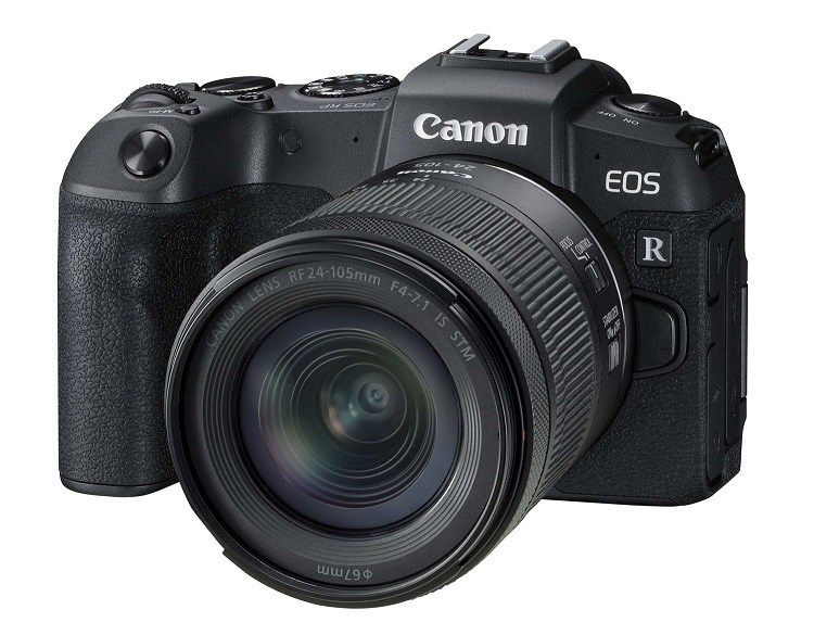 Canon EOS RP camera with RF 24-105mm f4-7.1 IS STM Lens Kit