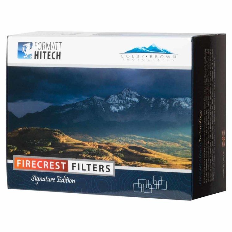 Formatt Hitech Firecrest Landscape Filter Kit by Colby Brown with 100mm MKII Holder