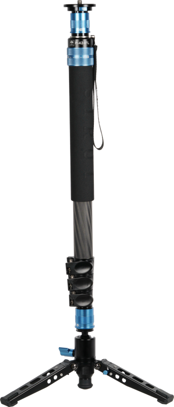 Product Image of SIRUI P-424FL Carbon Fibre Monopod with Stand