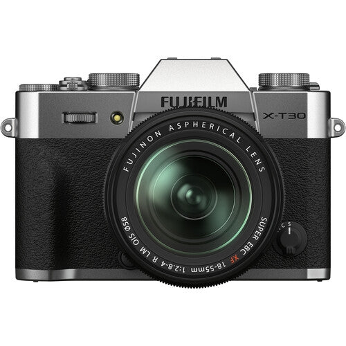 Product Image of Fujifilm X-T30 II Mirrorless Camera Body & XF 18-55mm F2.8-4 R LM OIS Lens - Silver