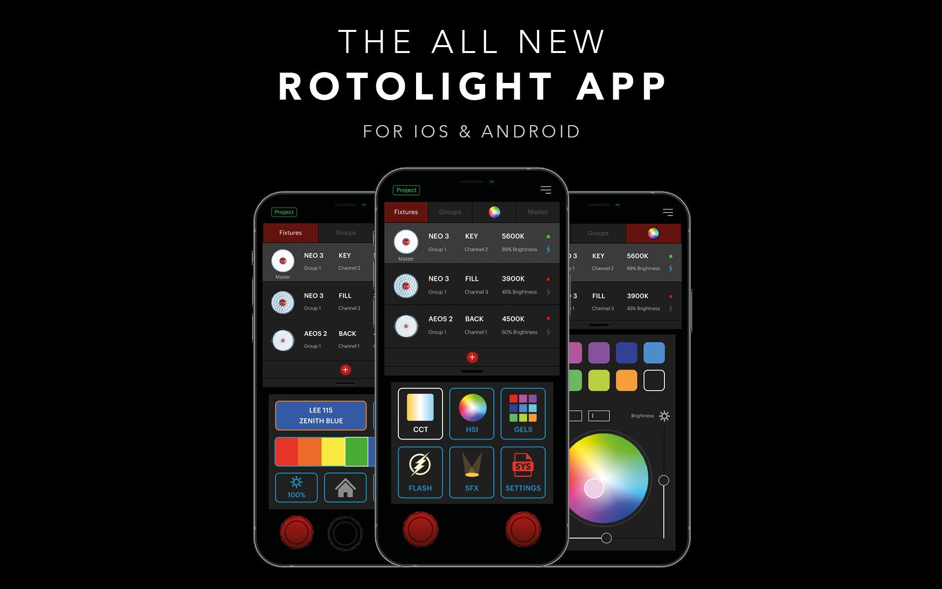 Rotolight AEOS II App