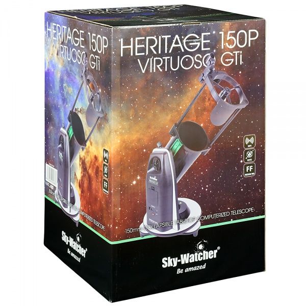 Skywatcher Heritage-150p Telescope Flextube (Virtuoso Gti) WI-FI Go-To Dobsonian