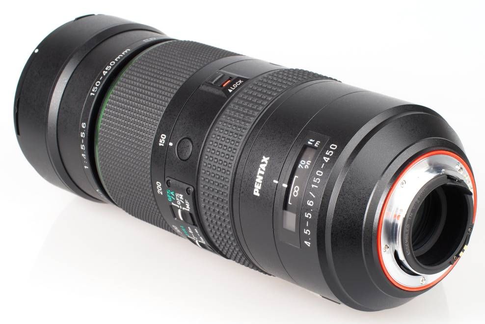 Pentax 150-450mm f4.5-5.6 ED DC AW D-FA HD Lens