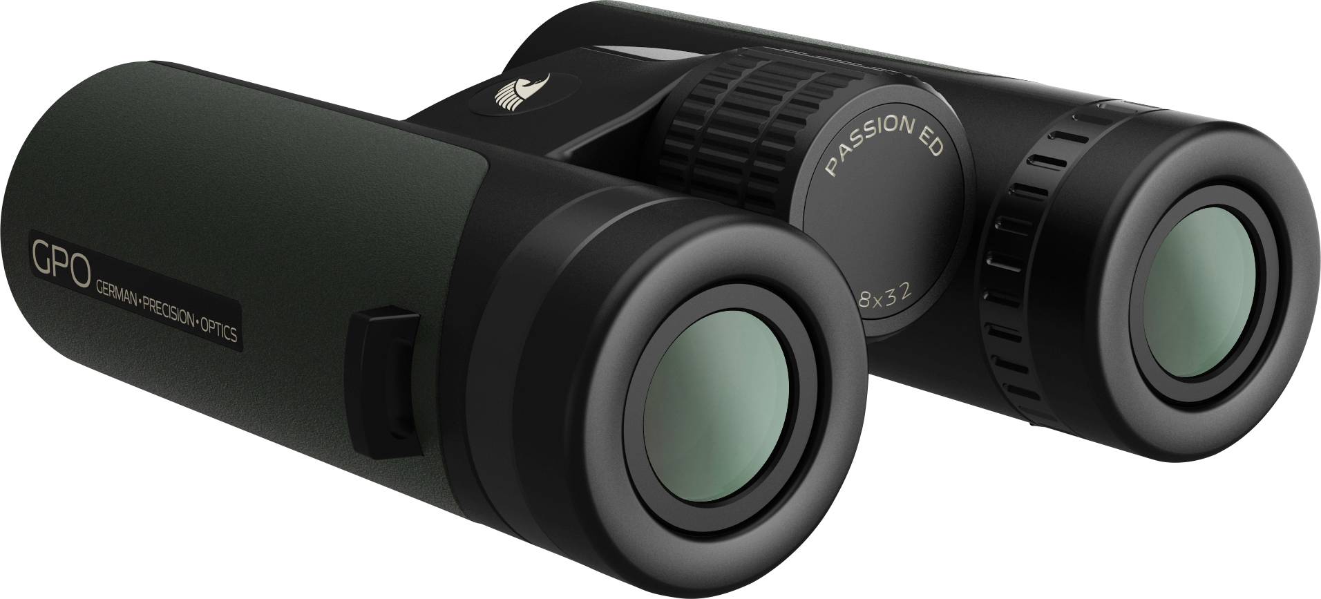 GPO Passion ED 8x32 Binoculars - Black/Green