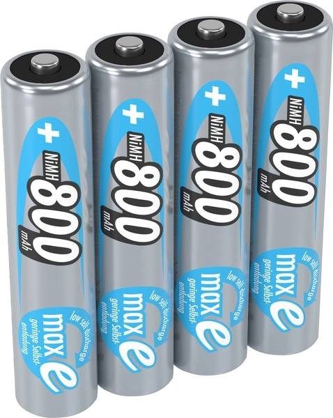 Product Image of Ansmann Pre-Charged Rechargeable AAA Battery 800 mAh [1 x 4 Pack]