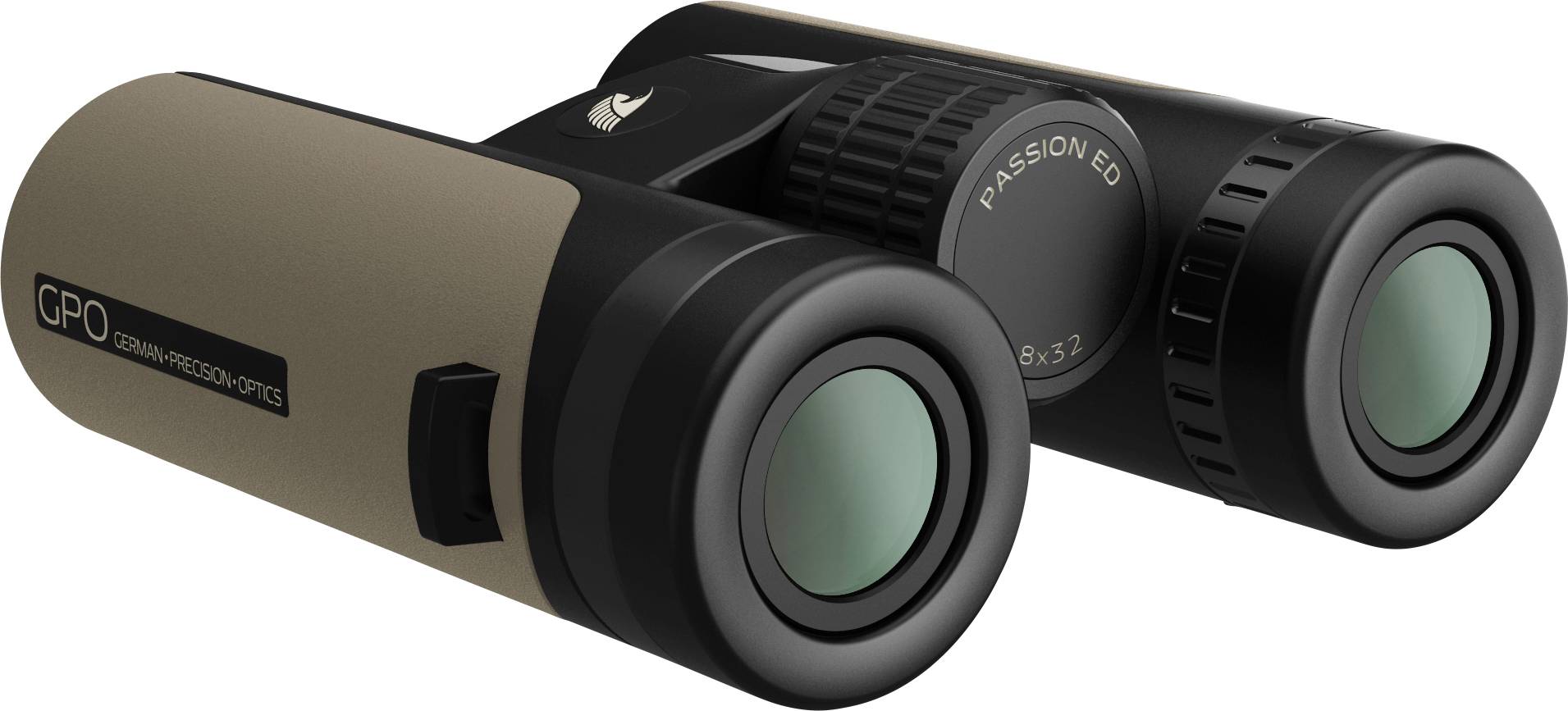 GPO Passion ED 8x32 Binoculars - Black/Sand