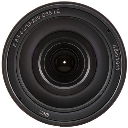 Sony E 18-200mm f3.5-6.3 OSS LE Lens