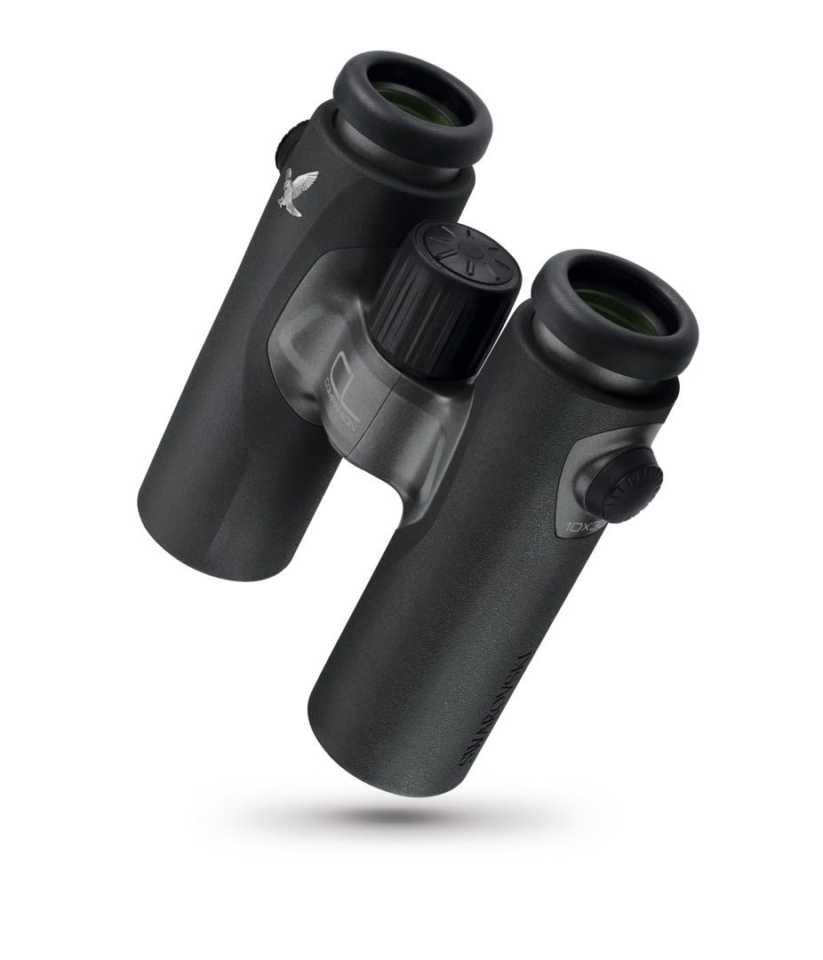 Swarovski Cl Companion 10x30 - Anthracite Binoculars with Wild Nature Accessory Pack - Topside view