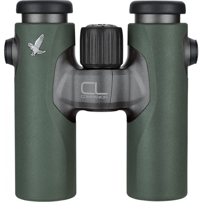 Swarovski 8x30 CL Companion Binocular - Green with Wild Nature Accessory Pack - Product Photo 6 - Top down view of the binoculars