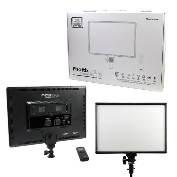 Phottix Nuada S3 II Bi-Colour Video LED Light with Remote