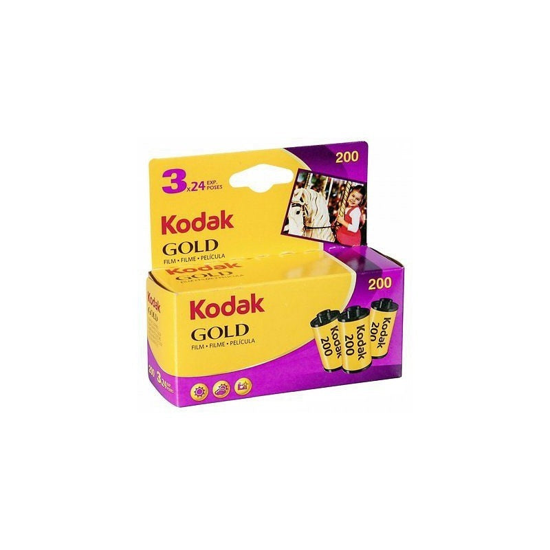 Product Image of 3 x Kodak Gold 200 Camera Colour Film 135 (24 Exposures)