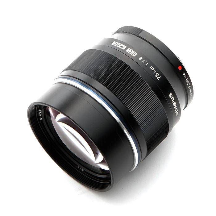 Olympus 75mm f1.8 M.ZUIKO PW EZ Black Micro Four Thirds Lens