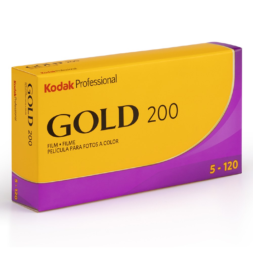 Kodak Professional Gold 200 120 Film - 5 Pack