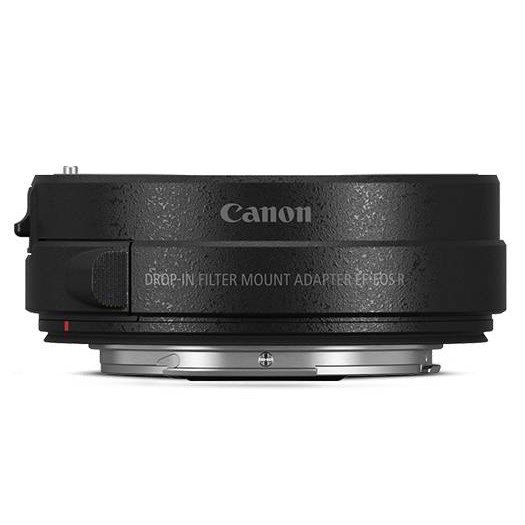 Canon EF to RF Mount Adapter + Drop-In Variable ND Filter - Product Photo 2 - Side view of the item, closed view