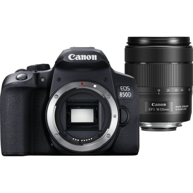 Canon EOS 850D Camera with EF-S 18-135mm f3.5-5.6 IS USM Lens Kit