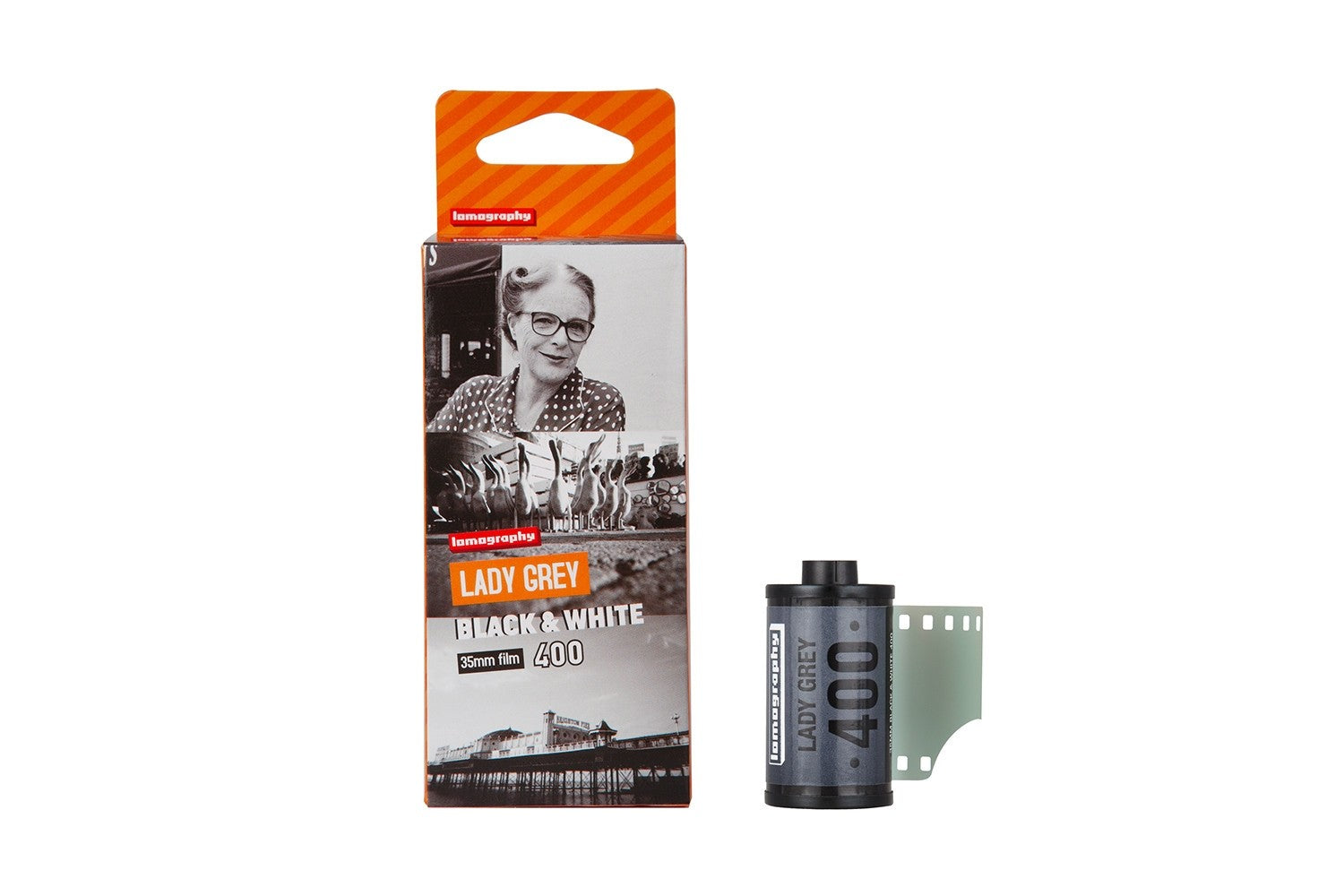 Product Image of Lomography B&W Lady Grey 135 Film ISO 400 (3 pack)