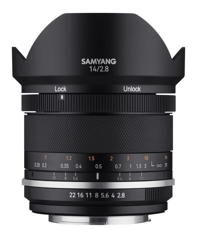 Samyang MF 14mm F2.8 Mk2 Ultra Wide Angle Lens
