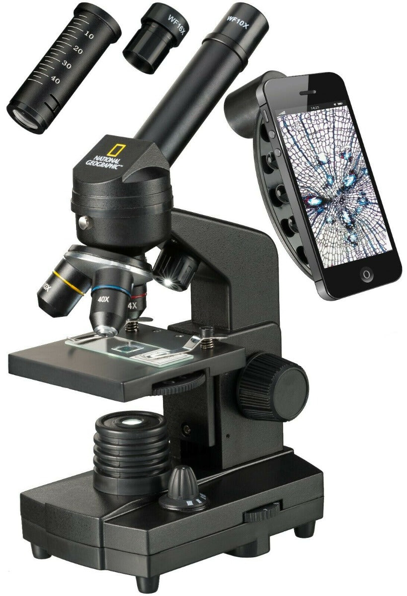 Product Image of National Geographic Microscope 40-1280x with Smartphone Adapter 9039001