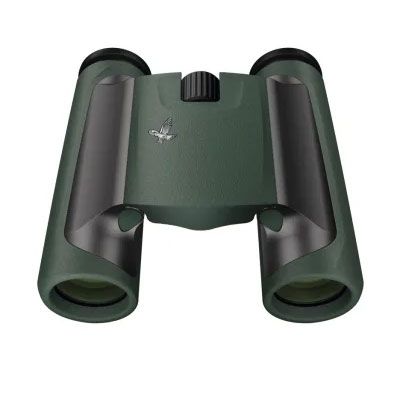 Swarovski CL 8x25 Pocket Binoculars Green with Mountain Accessory Pack - Product Photo 2 - Top down view of the product