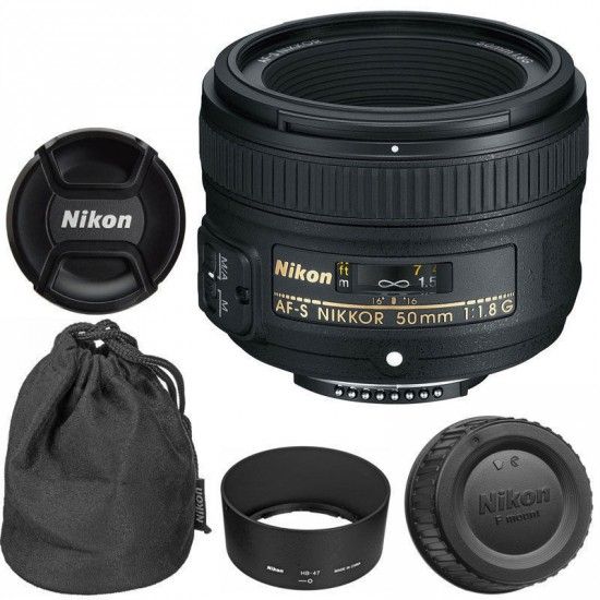 Nikon 50mm AF-S f1.8G Nikkor Lens
