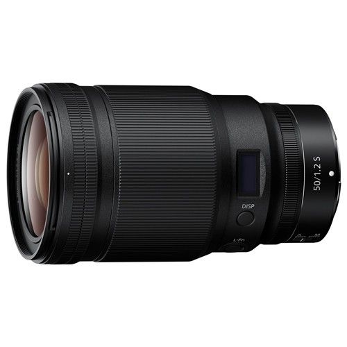 Nikon Z 50mm f1.2 S Lens with OLED Display