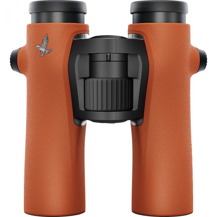 Swarovski NL Pure 8x32 Waterproof Binoculars - Burnt Orange - Product Photo 6 - Closeup of the focus dial