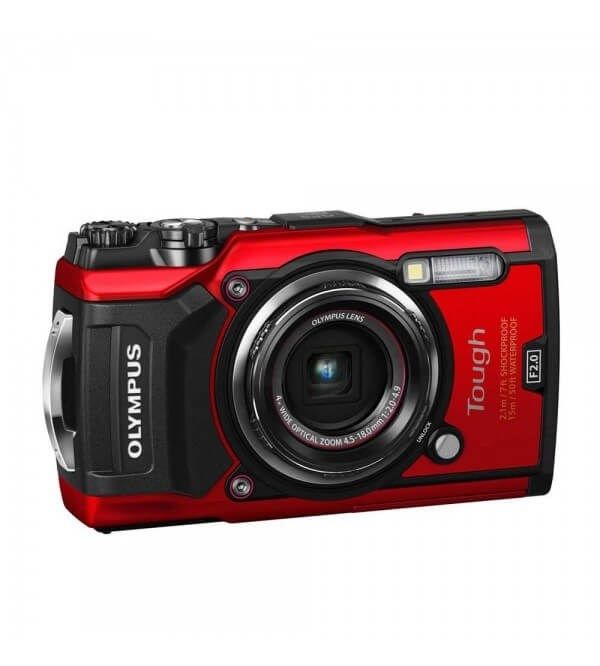 Olympus Tough TG-6 Digital Tough Camera in Red