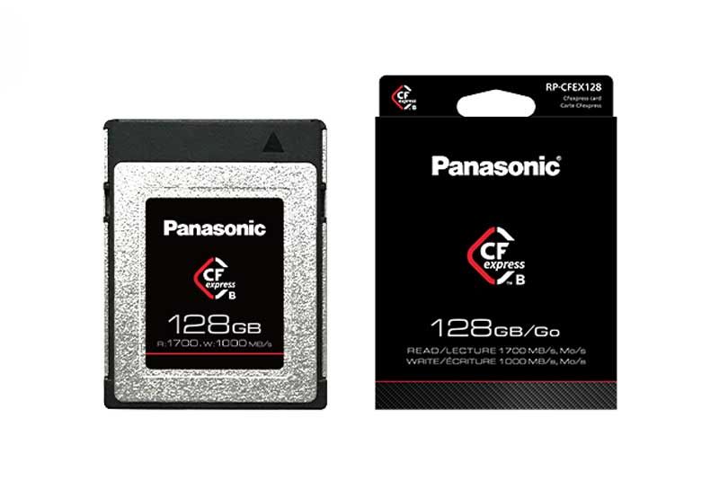 Product Image of Panasonic CFexpress Type B Memory Card - 128GB (RPCFEX128)